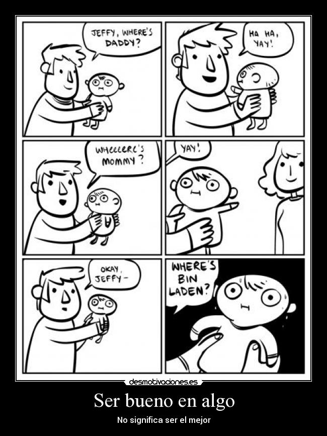 Ser bueno en algo - No significa ser el mejor