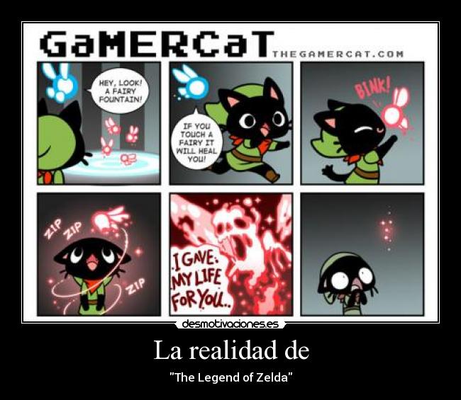 La realidad de - The Legend of Zelda