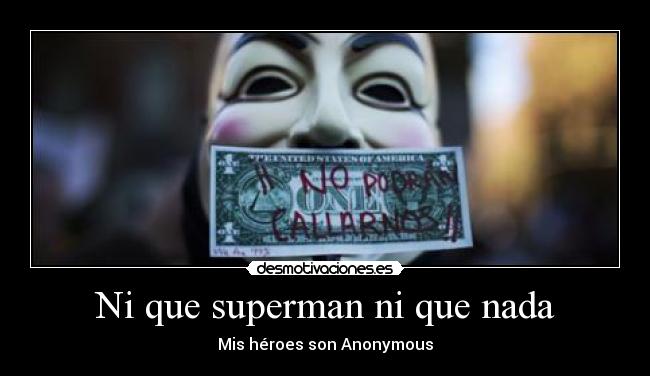 Ni que superman ni que nada -