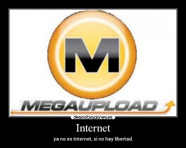 Internet - ya no es Internet, si no hay libertad.
