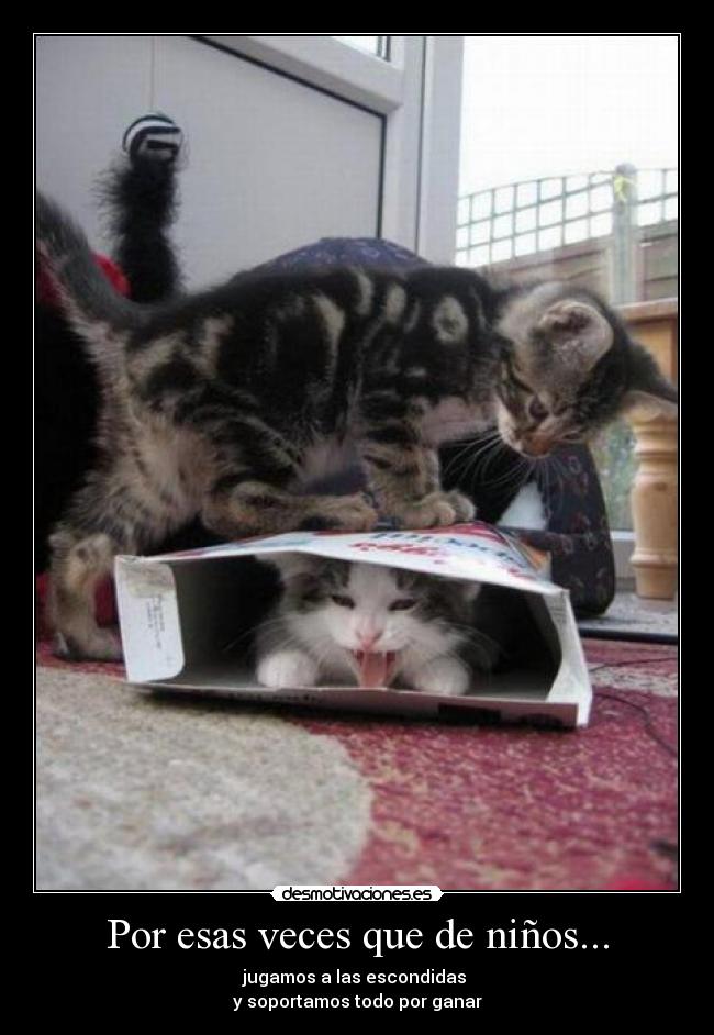 Por esas veces que de niños... - 