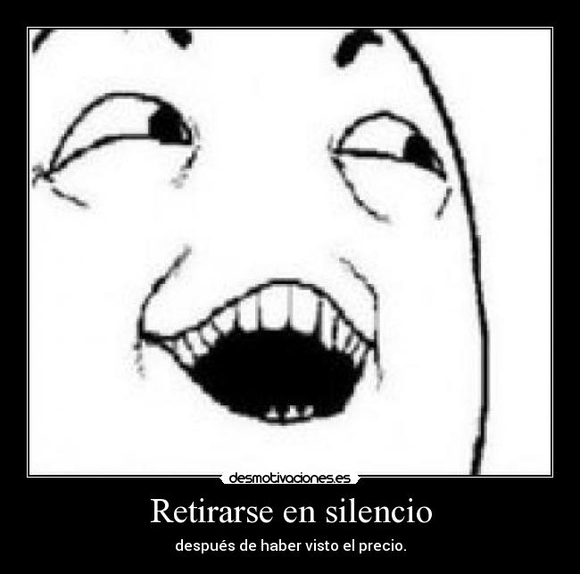 Retirarse en silencio - 
