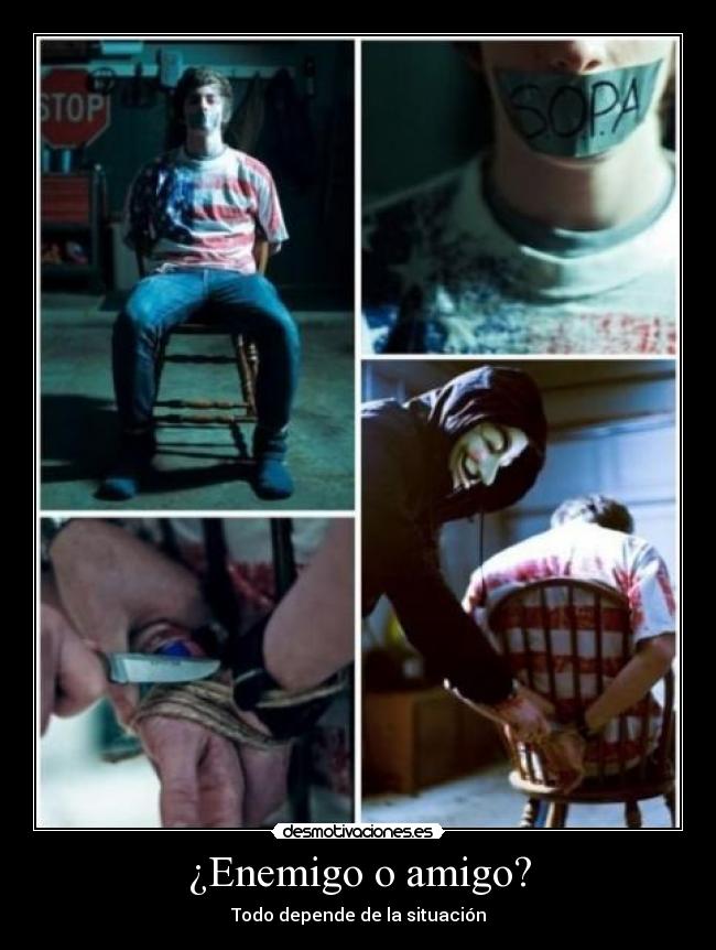¿Enemigo o amigo? -