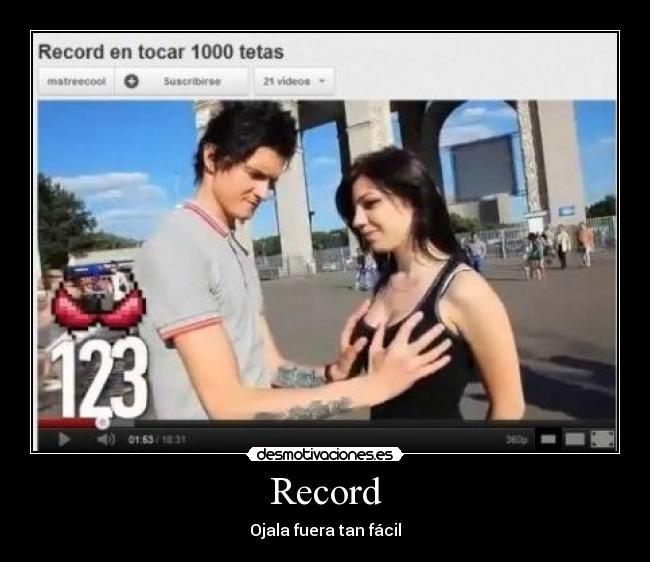 Record - Ojala fuera tan fácil