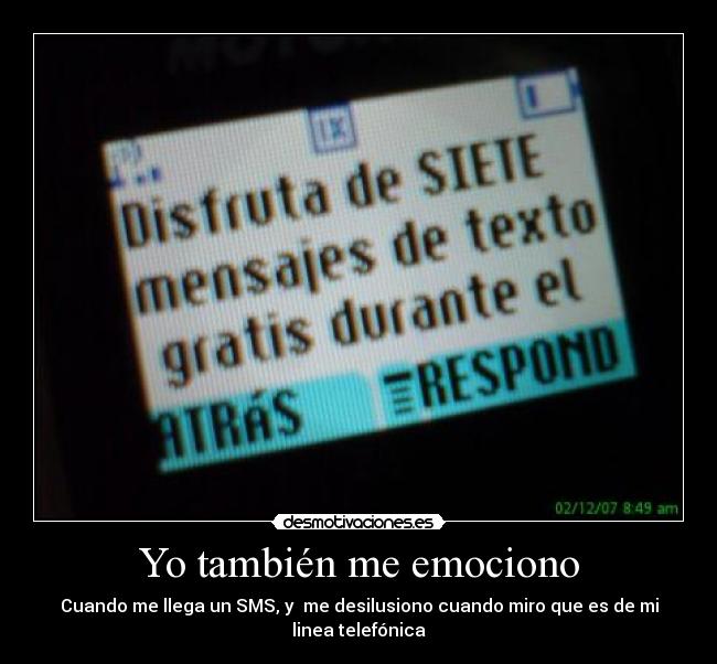 Yo también me emociono - 