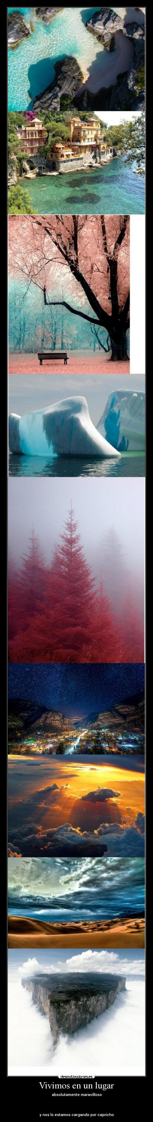 Vivimos en un lugar -