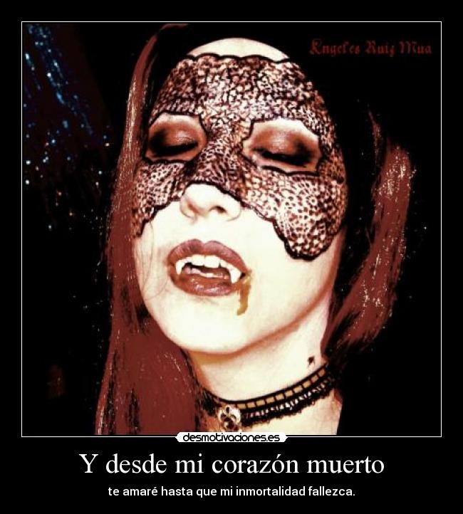 carteles corazon muerto vivo vampiro goth desmotivaciones