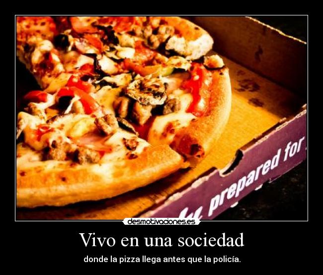 Vivo en una sociedad -