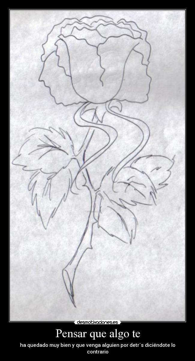Pensar que algo te - 