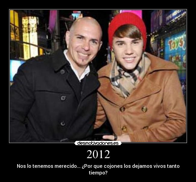 2012 - Nos lo tenemos merecido... ¿Por que cojones los dejamos vivos tanto tiempo?