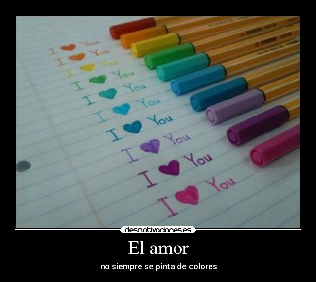 El amor - 
