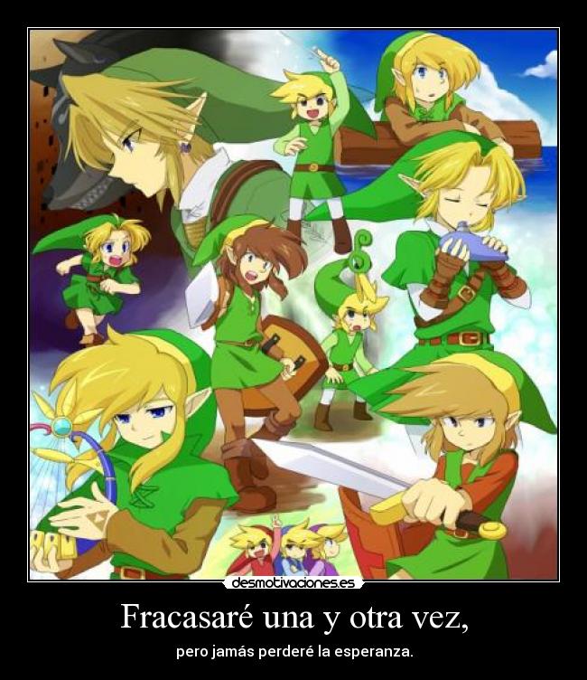 Fracasaré una y otra vez, -