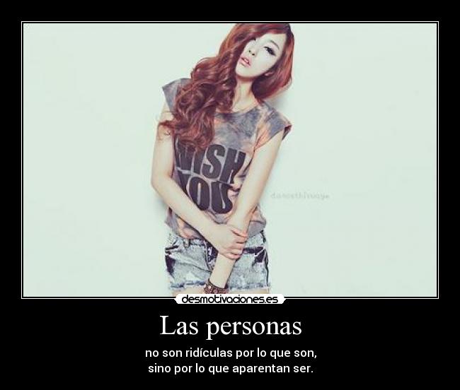 Las personas - 