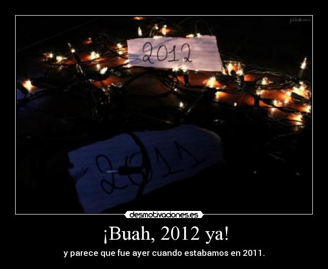 ¡Buah, 2012 ya! - 