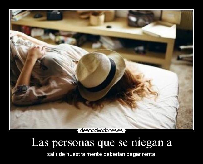 Las personas que se niegan a -