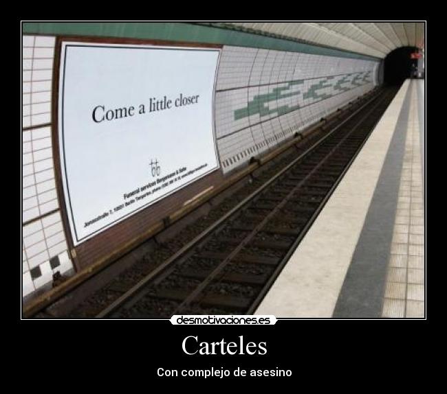 carteles lindas propagandas desmotivaciones