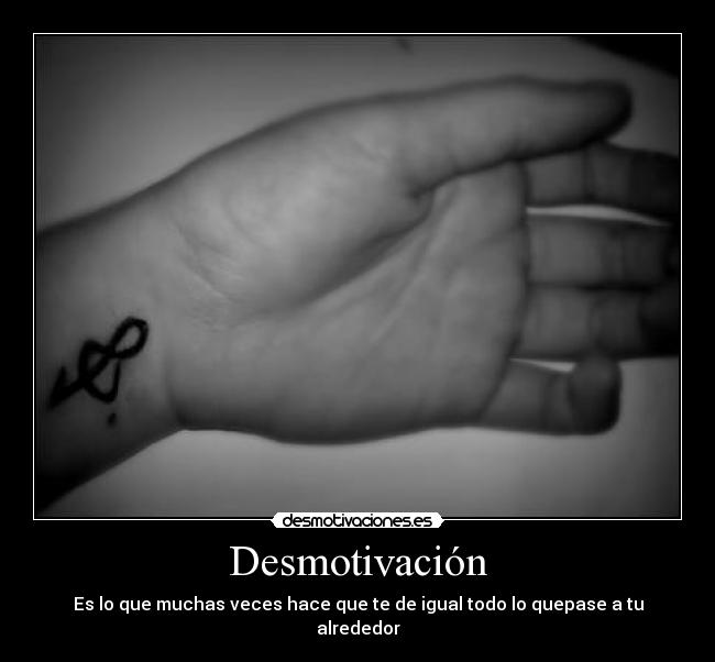 Desmotivación -