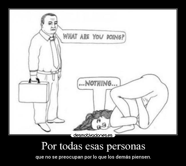 Por todas esas personas - 