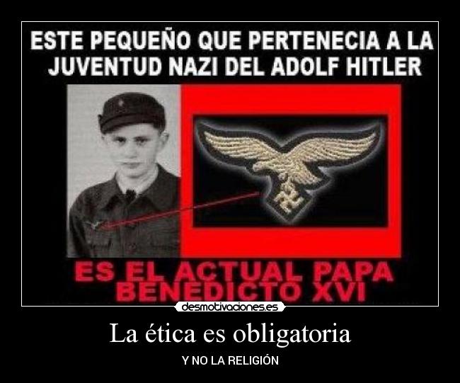 La ética es obligatoria -