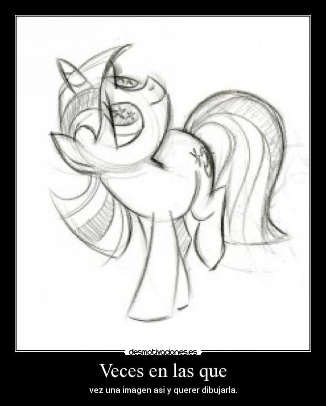 carteles twilight sparkle dibujo desmotivaciones