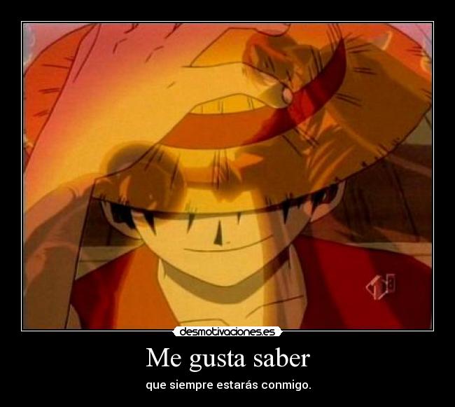 carteles one piece luffy siempre desmotivaciones