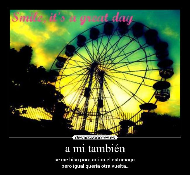 a mi también - 