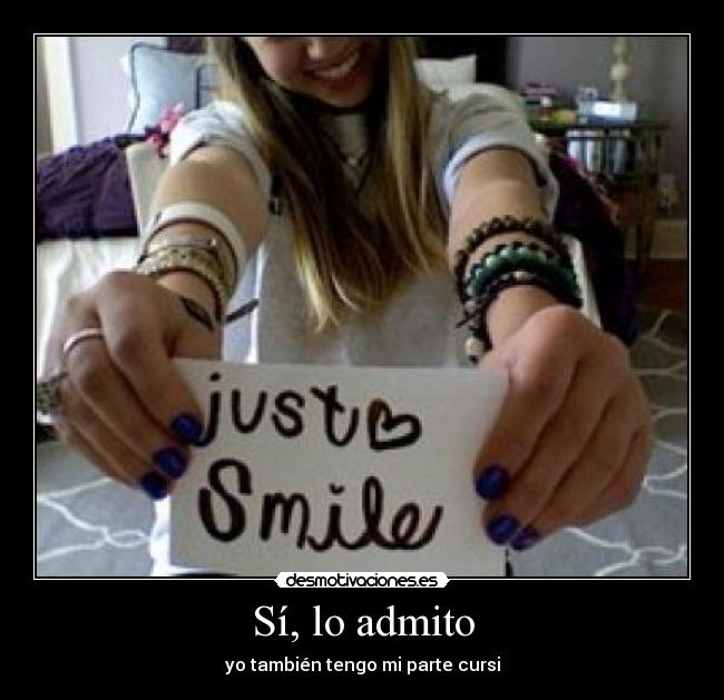 Sí, lo admito - 