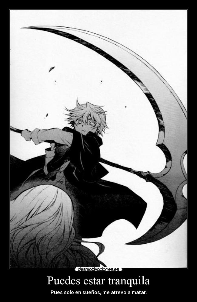 carteles theab3 says ando sin imaginacion otra vez anime manga pandora hearts desmotivaciones