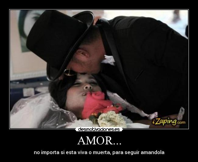 AMOR... - no importa si esta viva o muerta, para seguir amandola