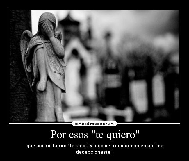 Por esos te quiero -