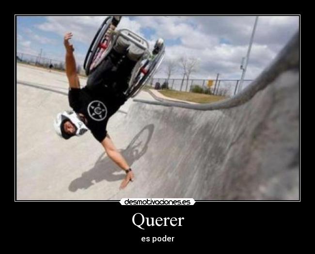 Querer - es poder