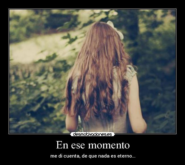 En ese momento -