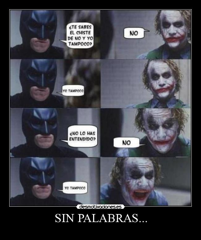 SIN PALABRAS... -