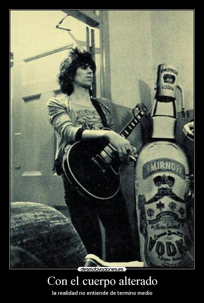 Con el cuerpo alterado - 
