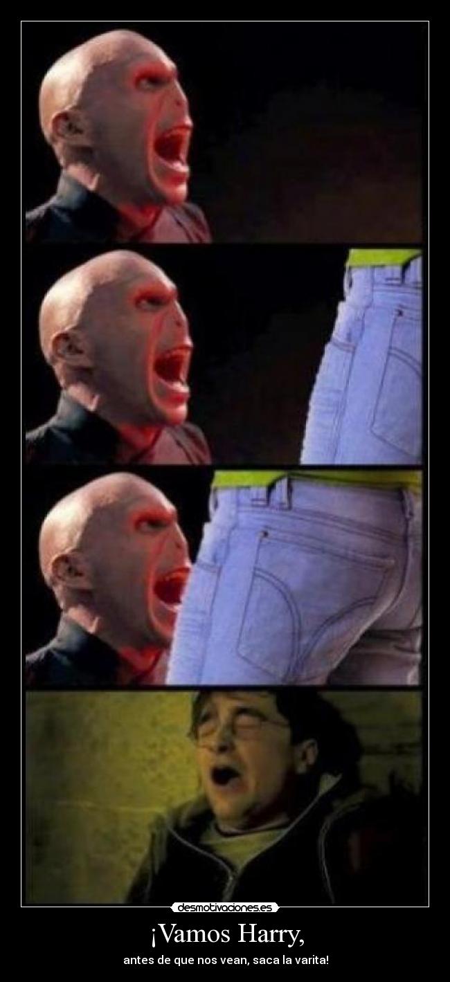 ¡Vamos Harry, -