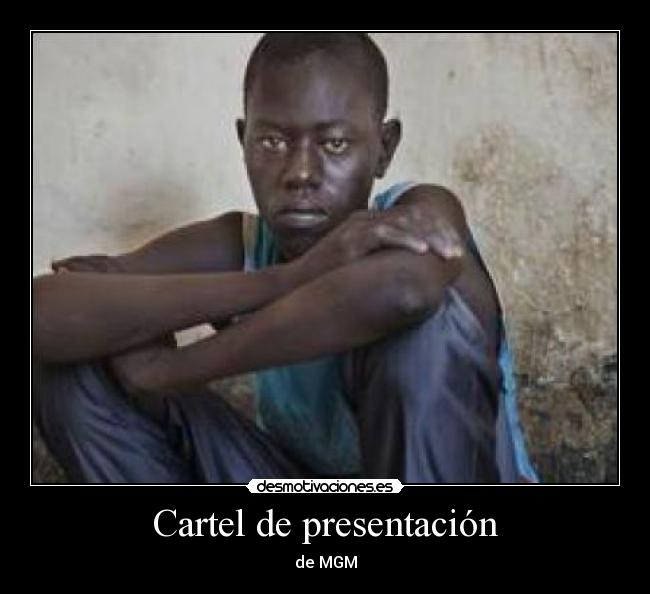 Cartel de presentación -