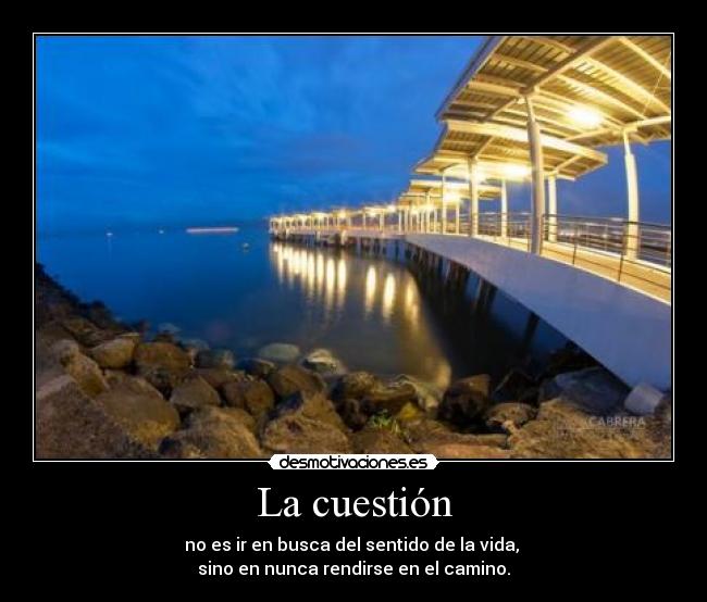 La cuestión -