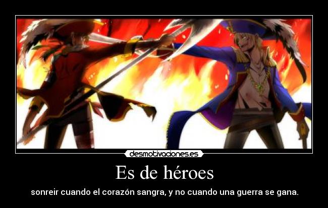 Es de héroes -