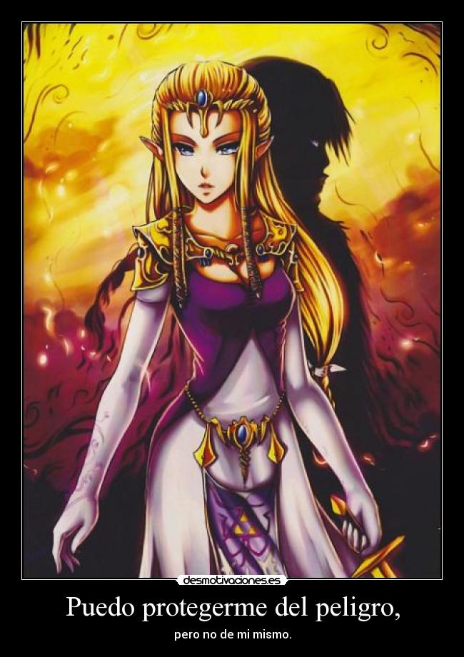 Puedo protegerme del peligro, -