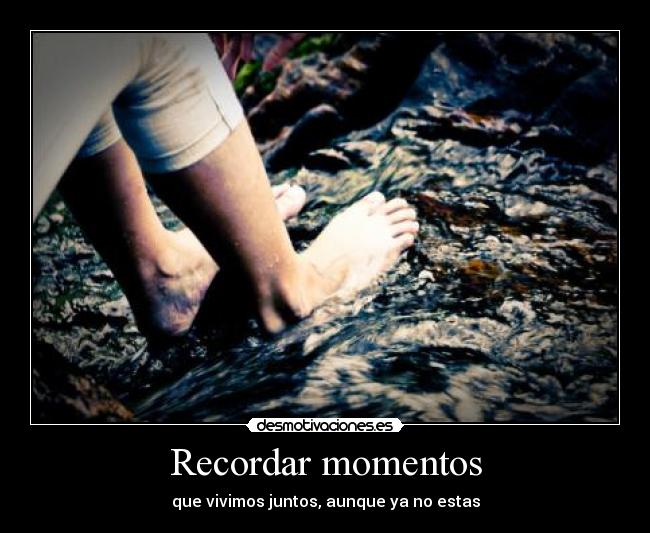 Recordar momentos -