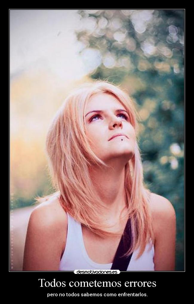 Todos cometemos errores -