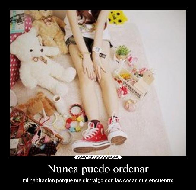 Nunca puedo ordenar - 