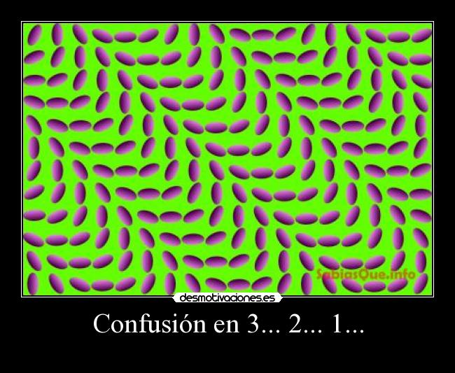 Confusión en 3... 2... 1... -