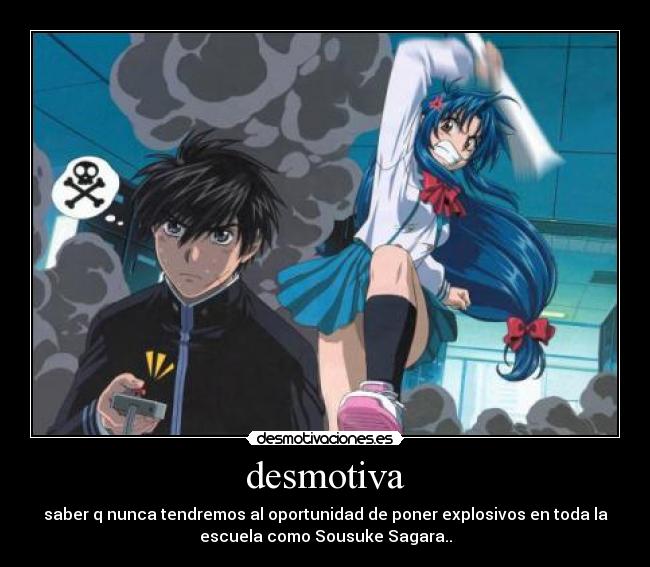 carteles anime desmotivaciones