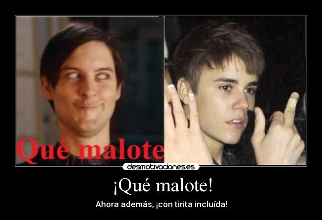 carteles justino malote desmotivaciones