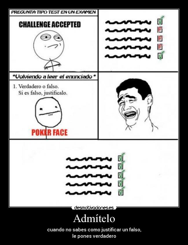 carteles poker face desmotivaciones
