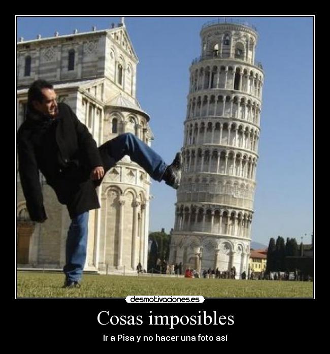 Cosas imposibles - 