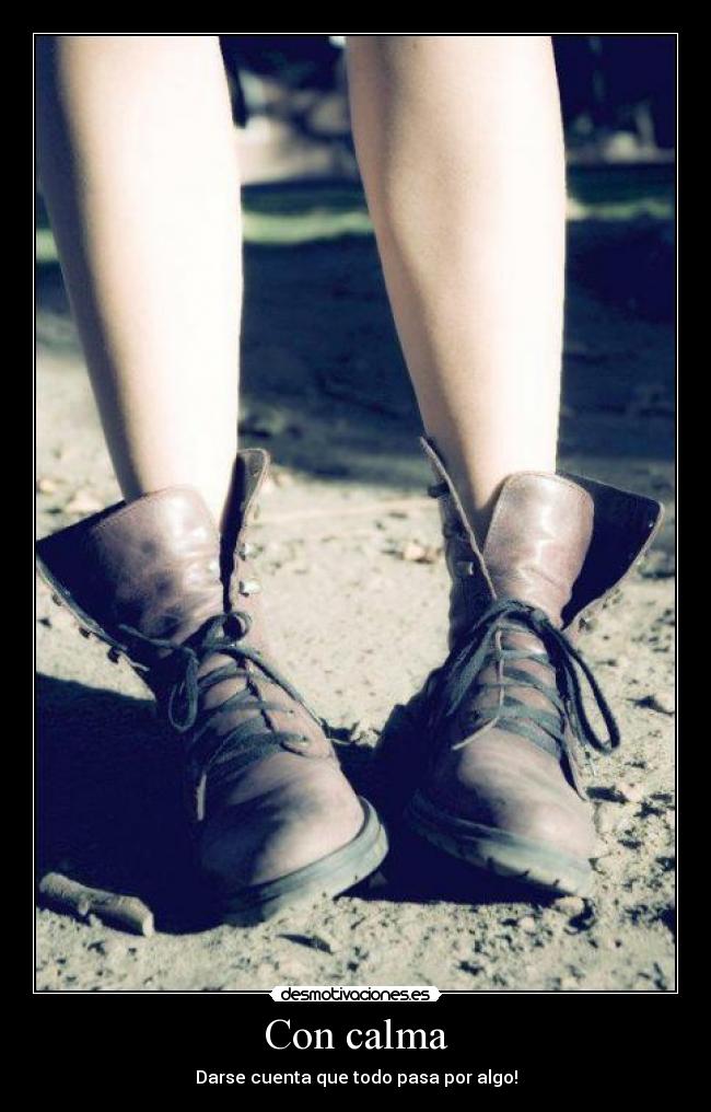 Con calma -