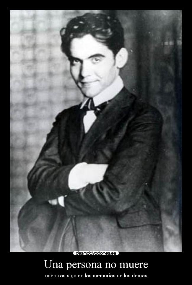 Una persona no muere - 