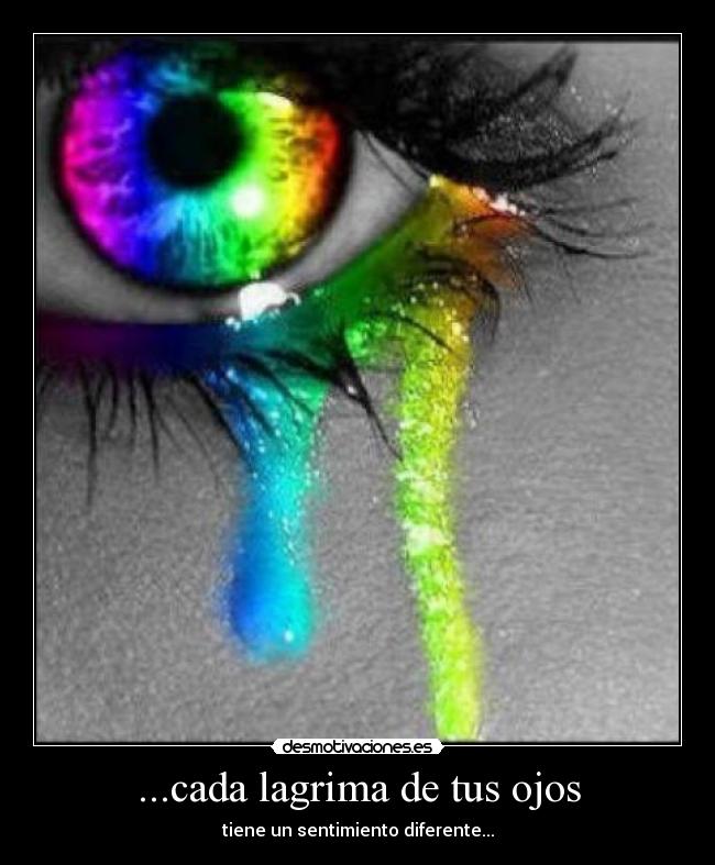 ...cada lagrima de tus ojos - 